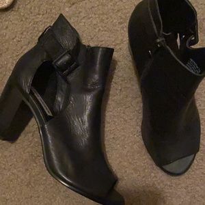 Steve Madden Cut Out Bootie Heels